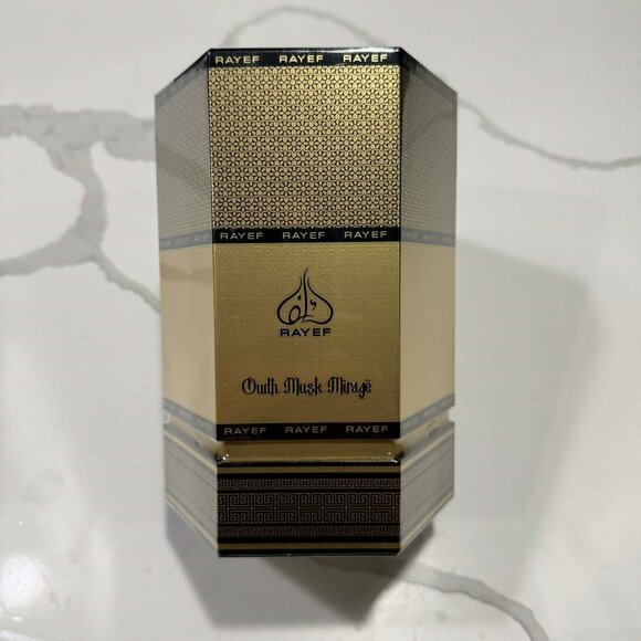Oudh Musk Mirageby Rayef EDP UNISEX 100ml 3.4oz Made in Dubai Authentic - Picture 2 of 4